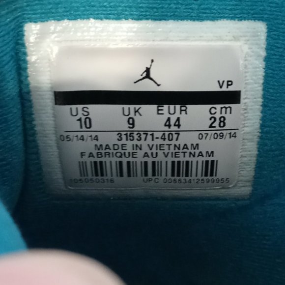 Jordan Spizike Space Blue Sneakers - Picture 11 of 13